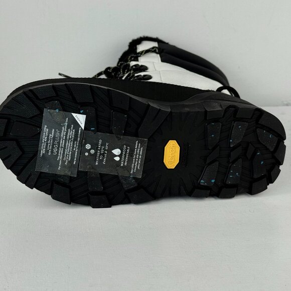Men's 5, Women's 6- UGG SHASTA TALL EXTREME WATERPROOF Gortex Boots - White - Picture 6 of 7